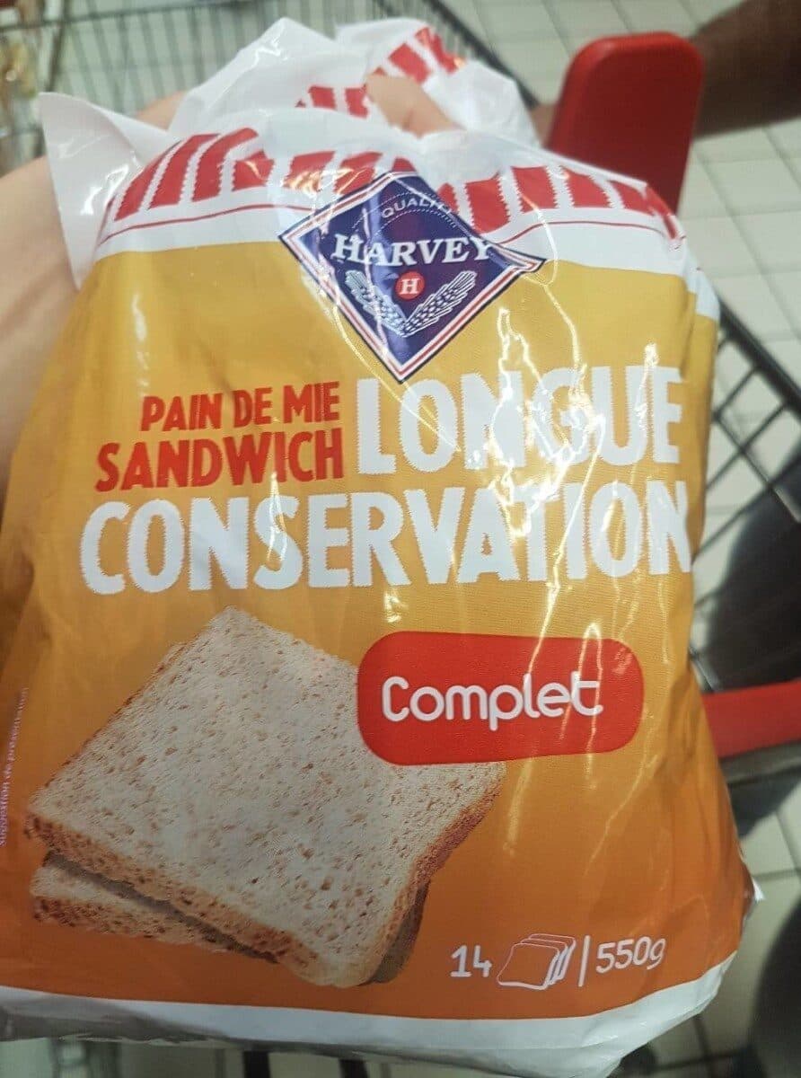 Harvey Pain de mie complet packshot
