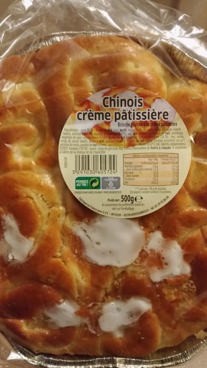 Epf Chinois crème pâtissière packshot