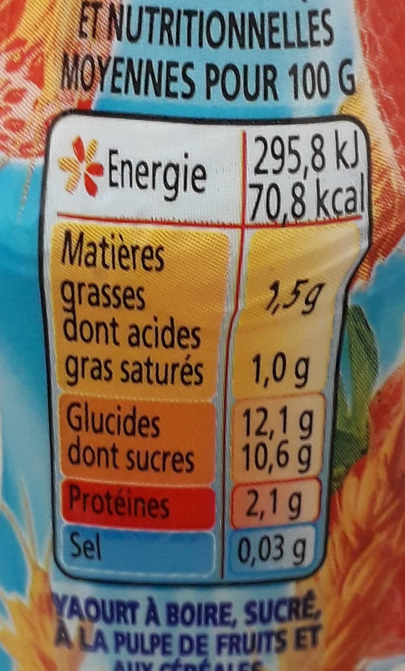 yoplait Yop packshot