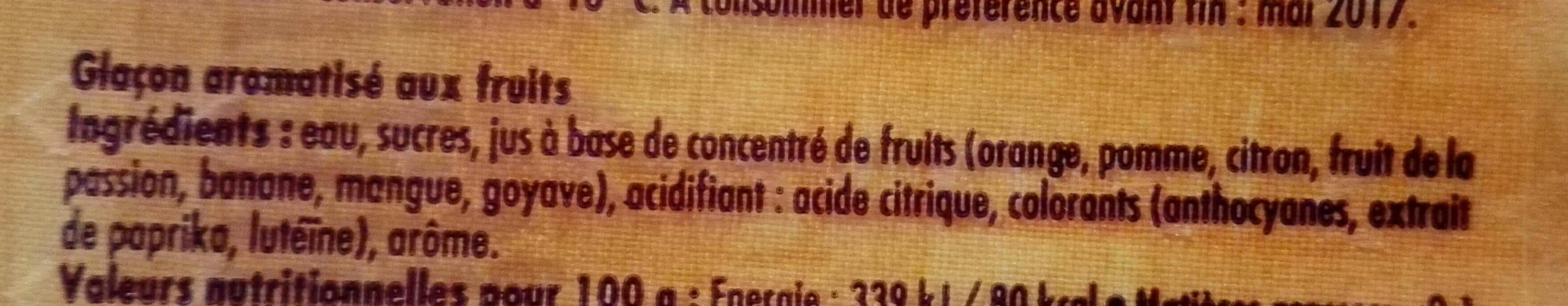 Floup Glaçon aromatisé au sirop packshot