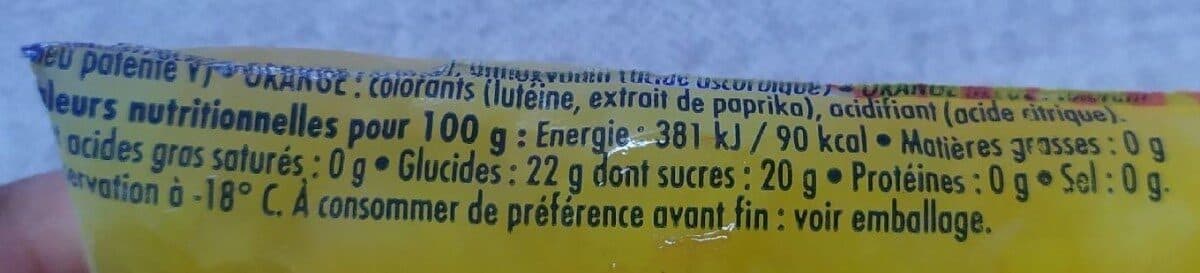 Floup Glaçon aromatisé au sirop packshot