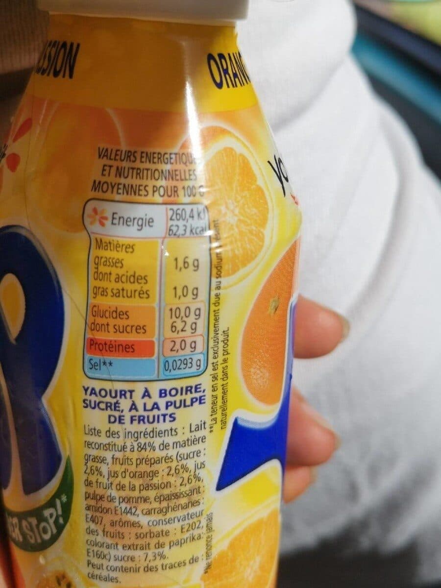 yoplait Yop packshot