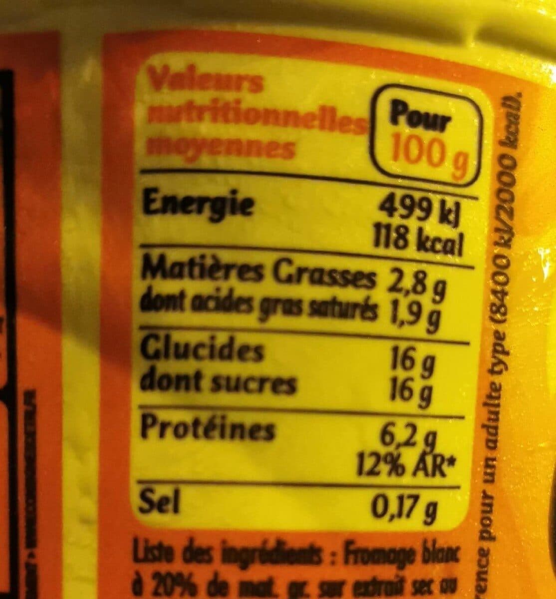 Yoplait Calîn Cerise packshot