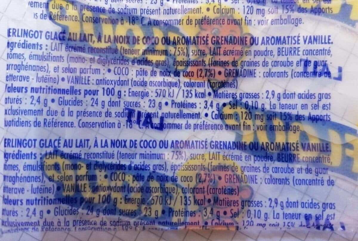 Open Food Facts Floup Lait packshot