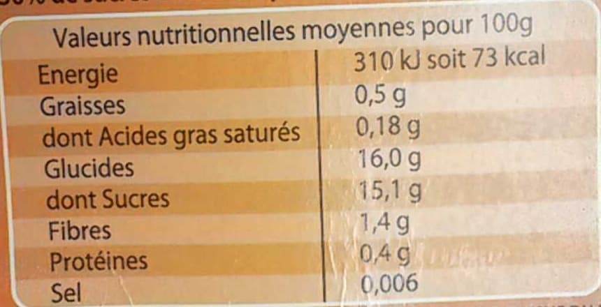 Caresse antillaise Caresse pomme mangue packshot