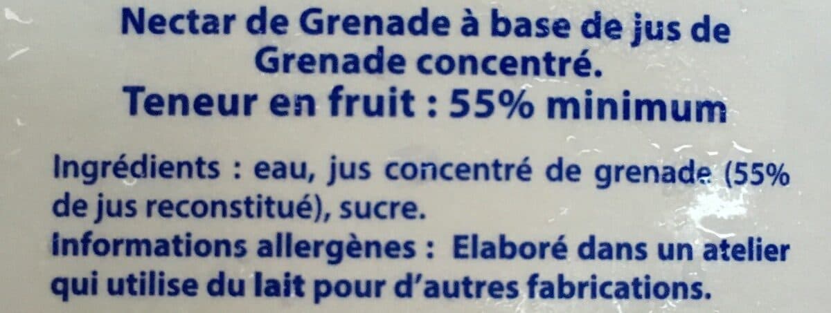 Caresse Antillaise Super fruit grenade packshot