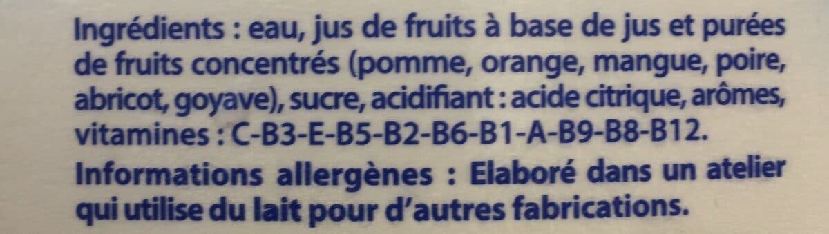 Caresse Antillaise Boisson Tropicale packshot