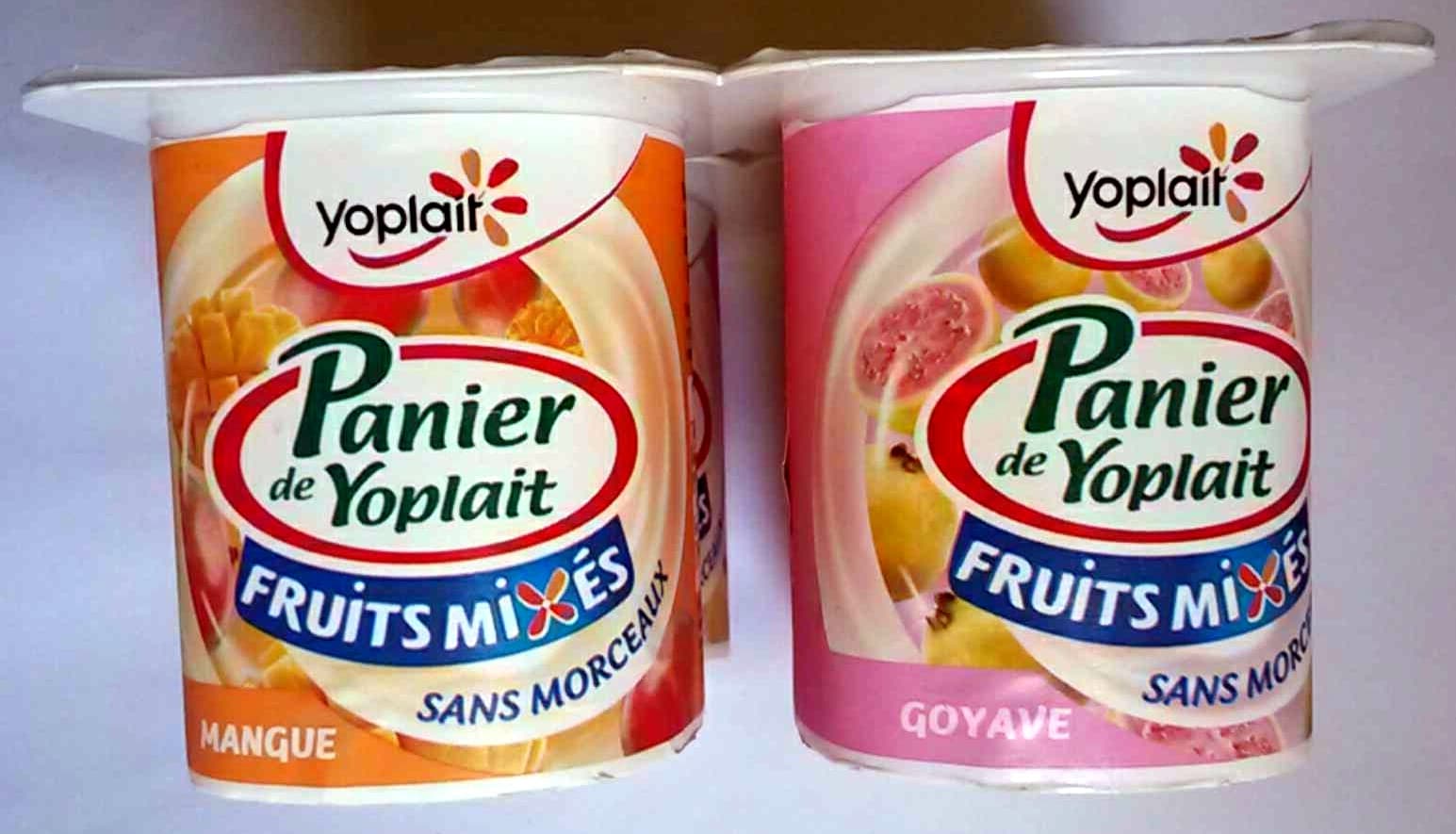 Yoplait Panier de Yoplait - Fruits mixés - Goyave, Mangue, Abricot packshot