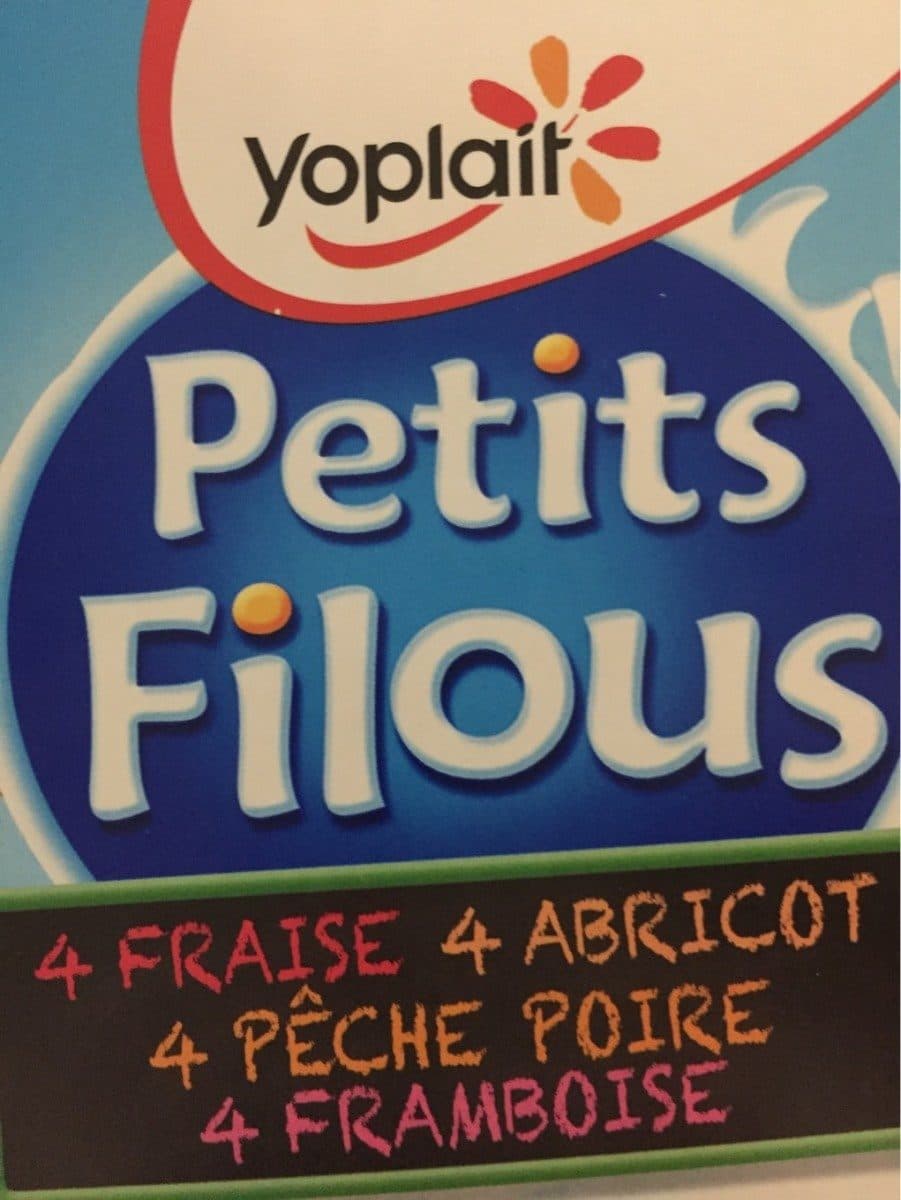 Yoplait Petits Filous packshot