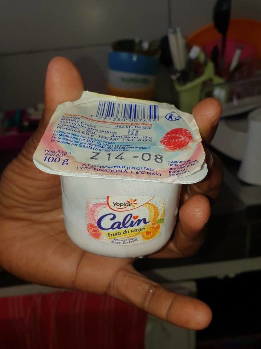 Yoplait Calin Fruits du Verger packshot