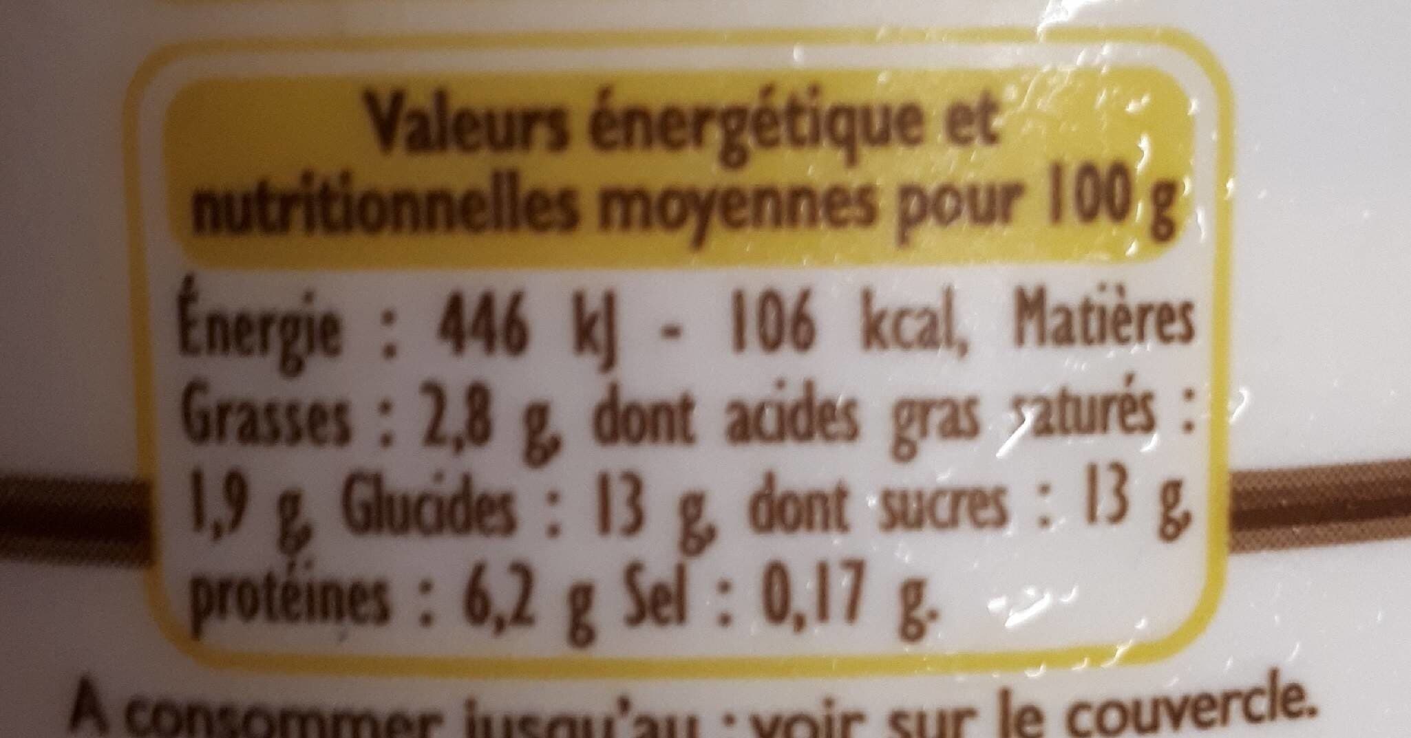 Leader Price Fromage blanc vanille packshot
