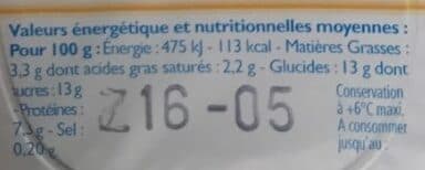 Leader Price Fromage blanc packshot