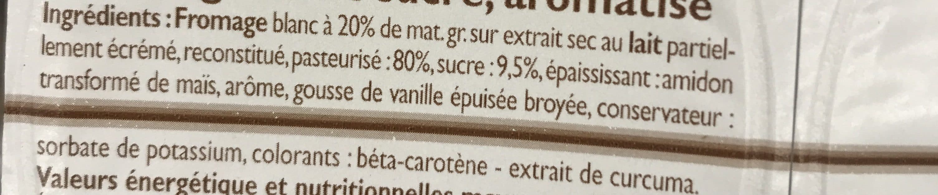 Leader Price Fromage blanc packshot