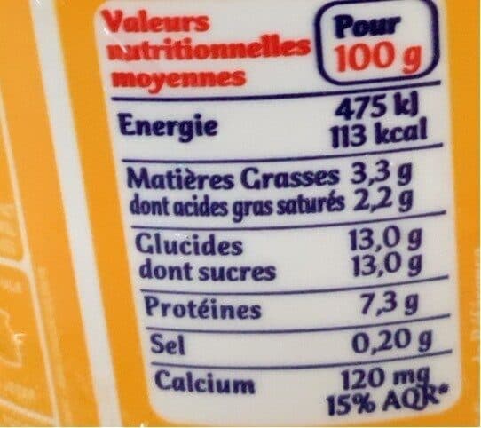Yoplait Calin packshot