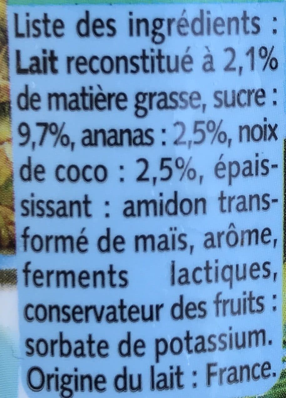 Yoplait Panier de yoplait a boire packshot