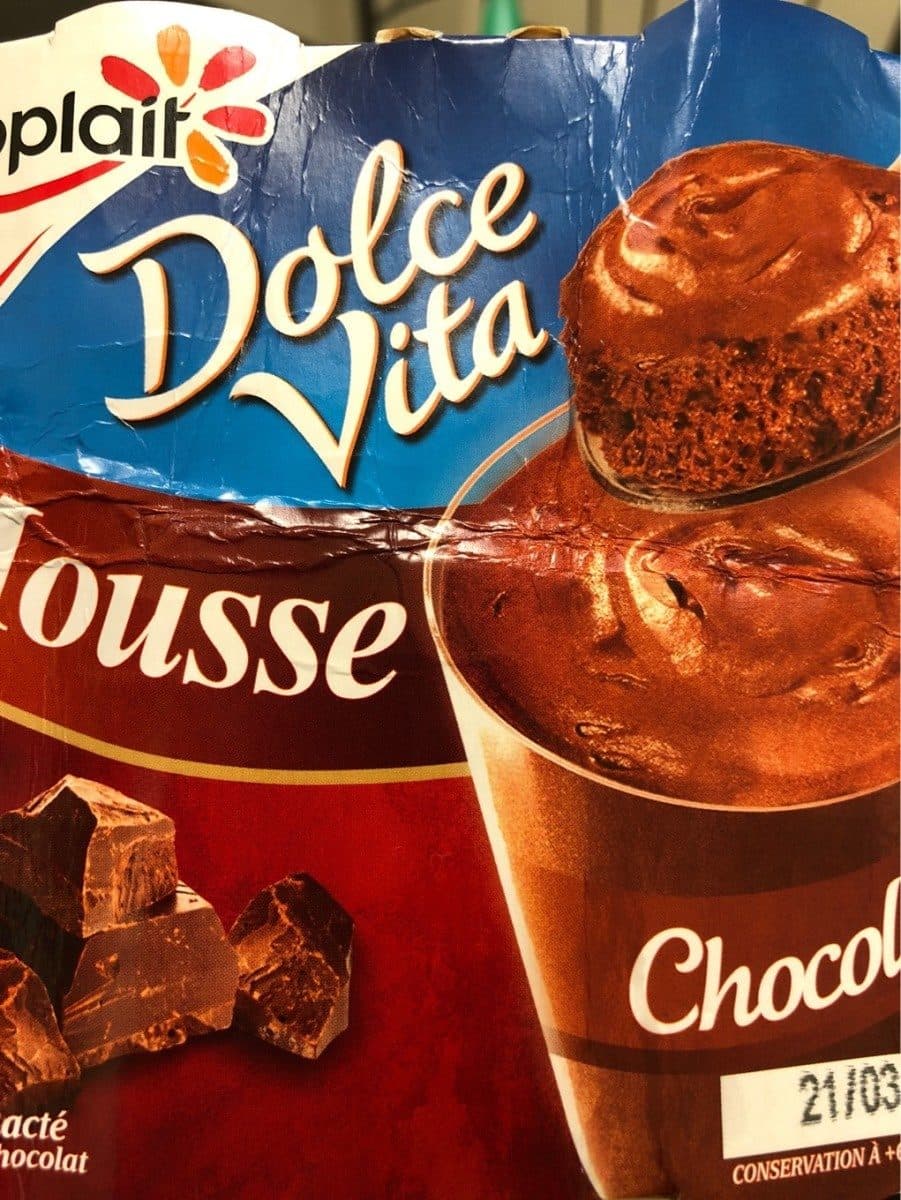 Yoplait Mousse au chocolat packshot