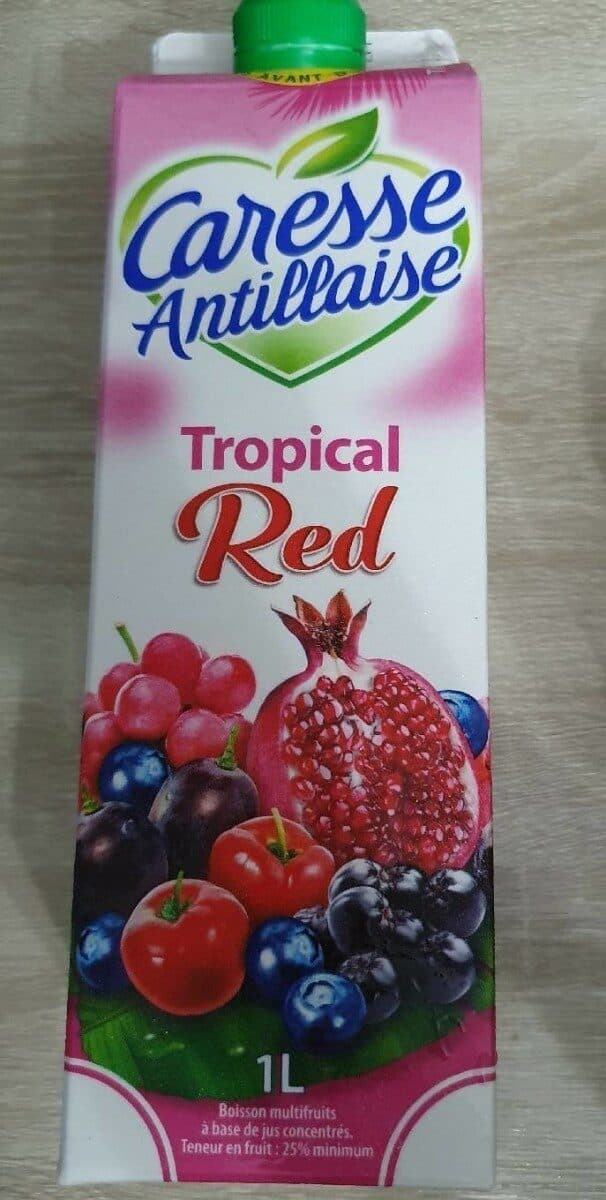 Caresse Antillaise Tropical red packshot
