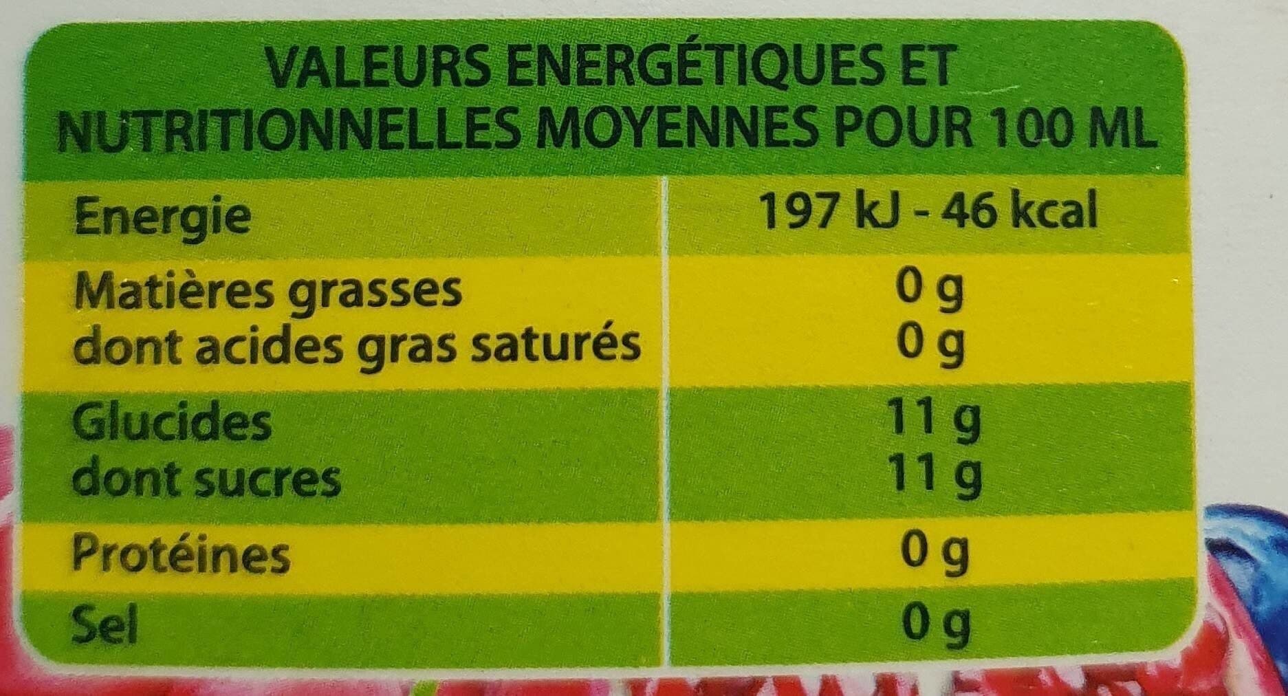 Caresse Antillaise Tropical red packshot