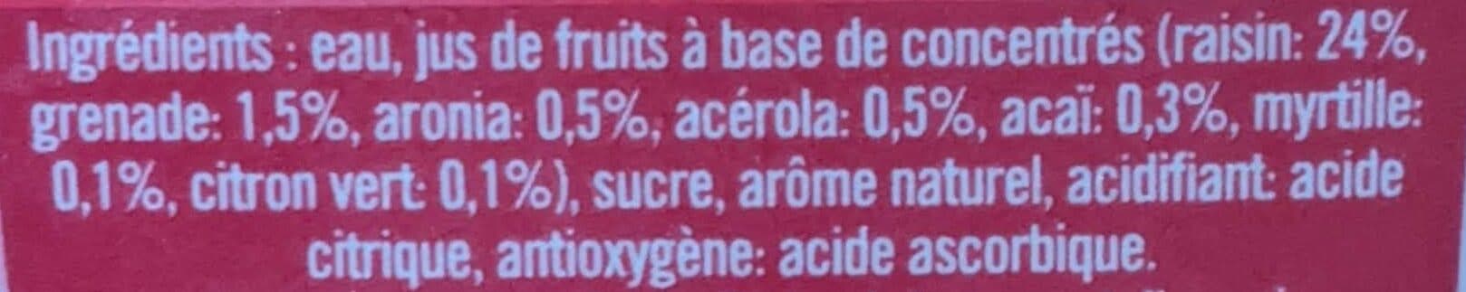 caresse antillaise Tropical red packshot