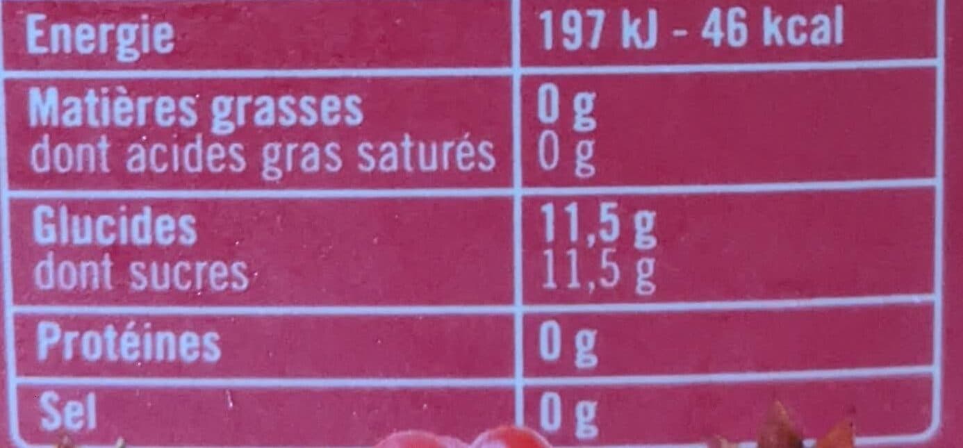 caresse antillaise Tropical red packshot