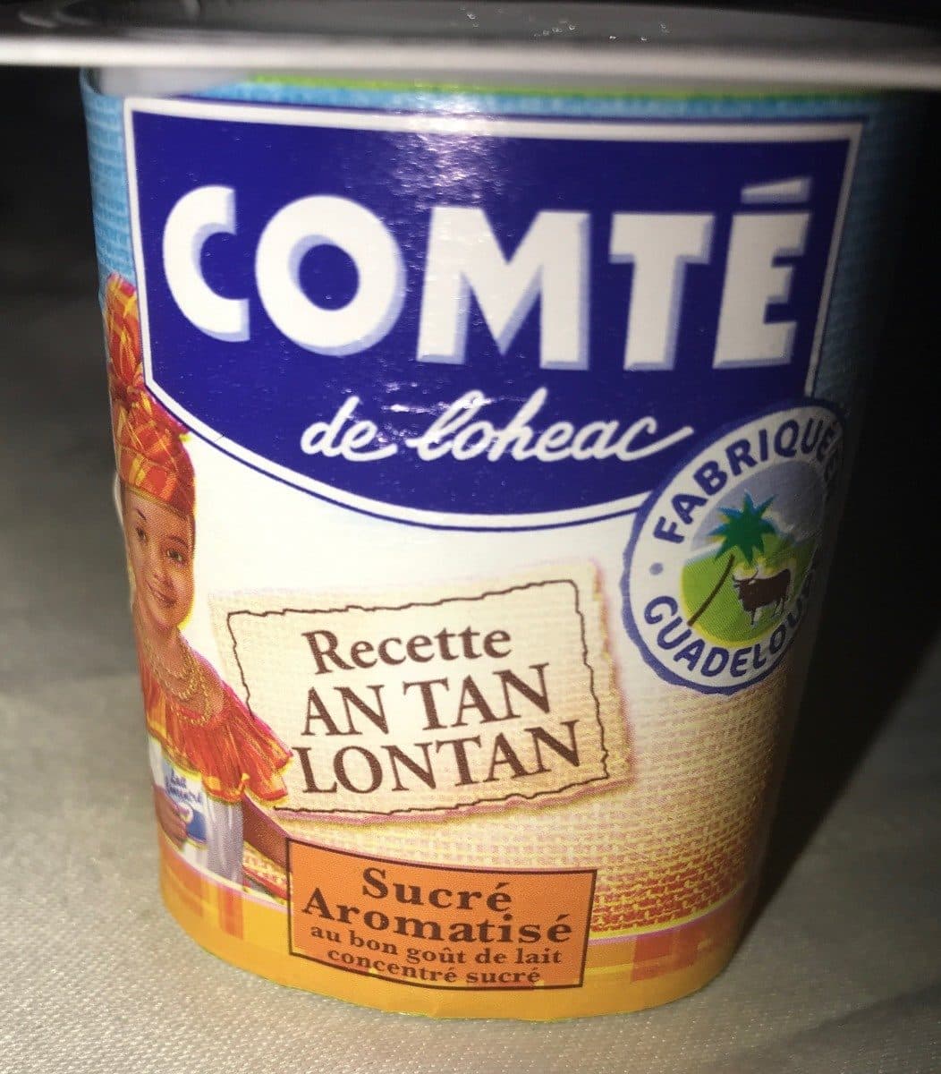 Comté de Lohéac Yaourt Sucré Aromatisé Recette An Tan Lontan packshot