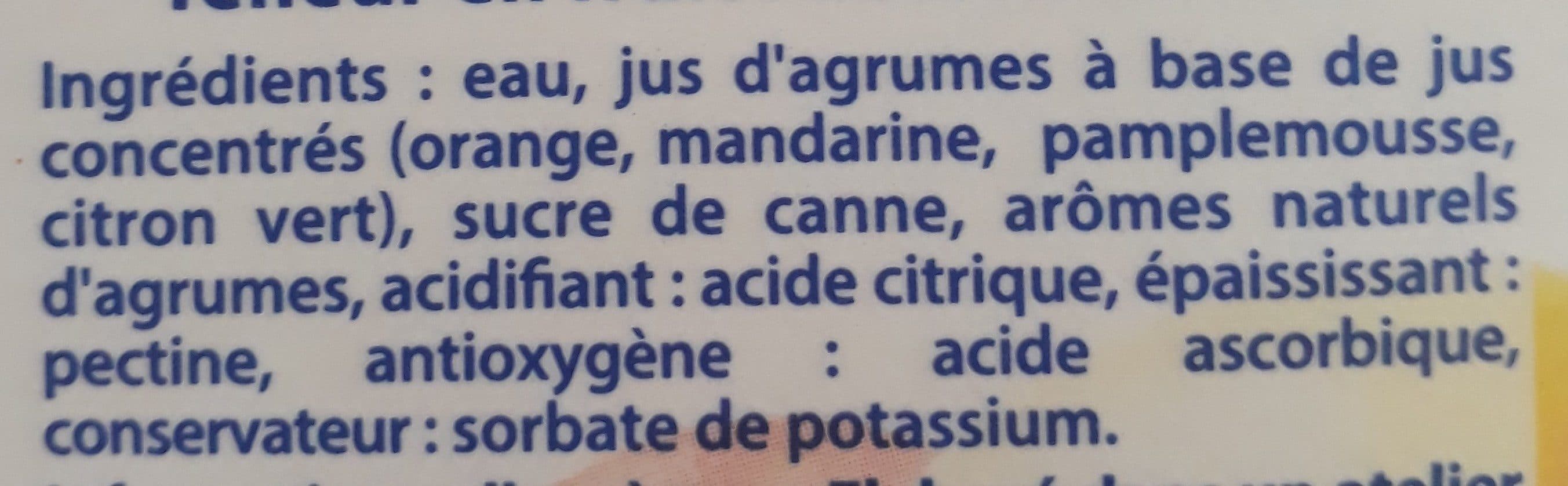 Caresse Antillaise Douceur agrumes packshot