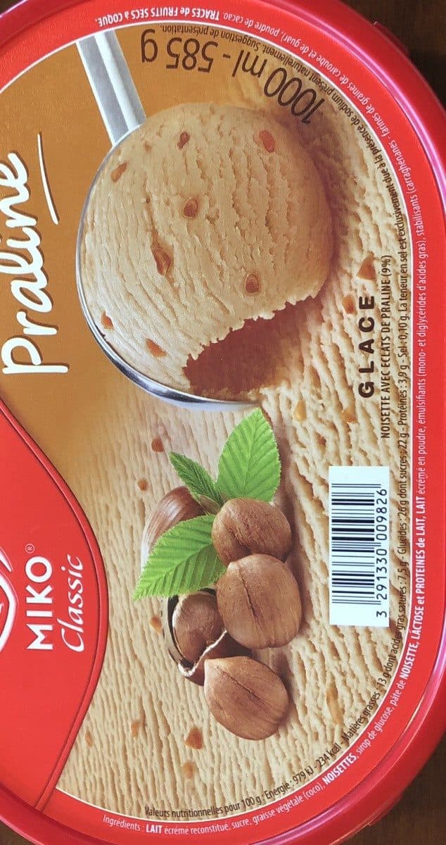 MIKO Miko praliné packshot