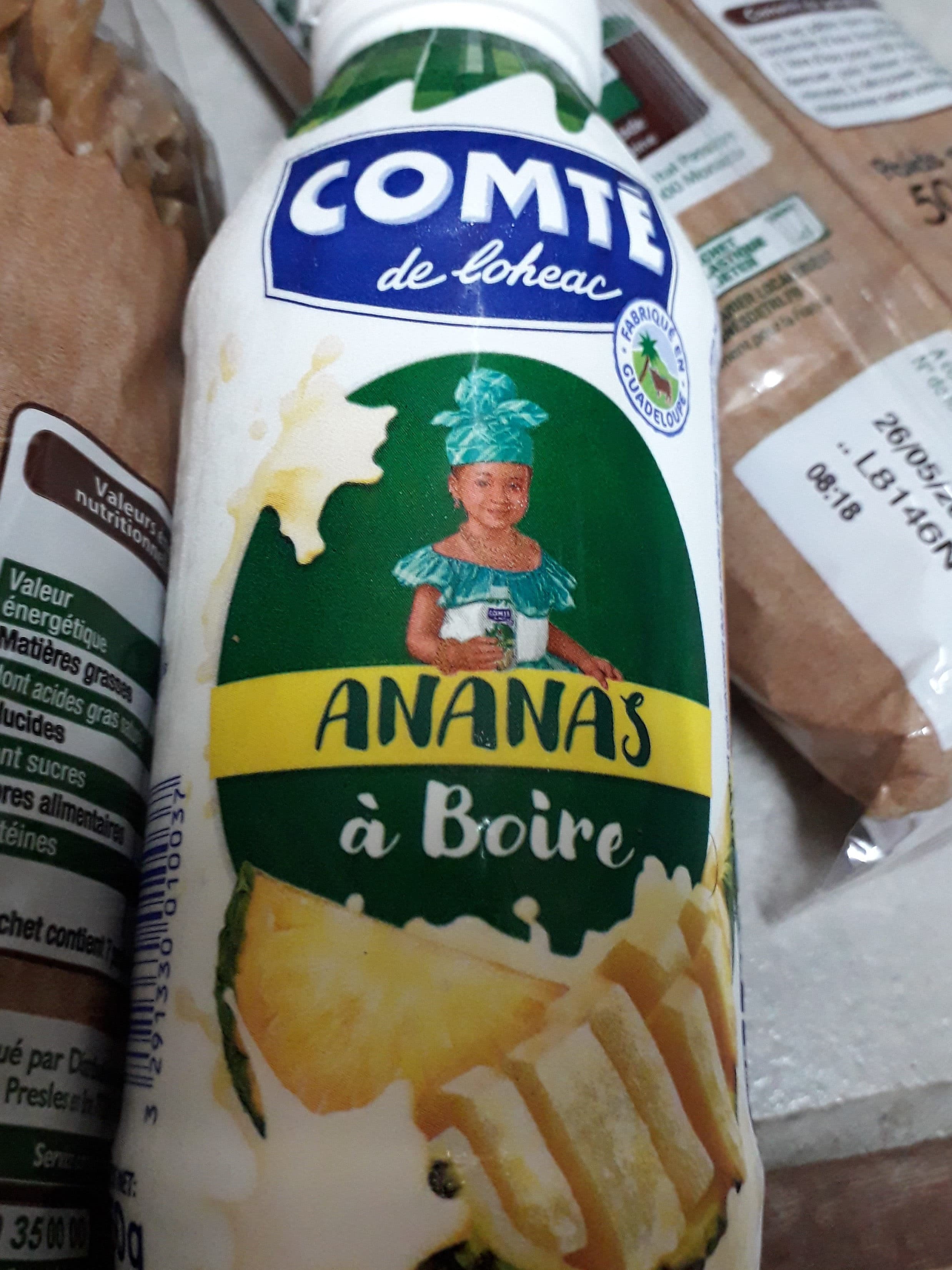 Open Food Facts Ananas a boire packshot