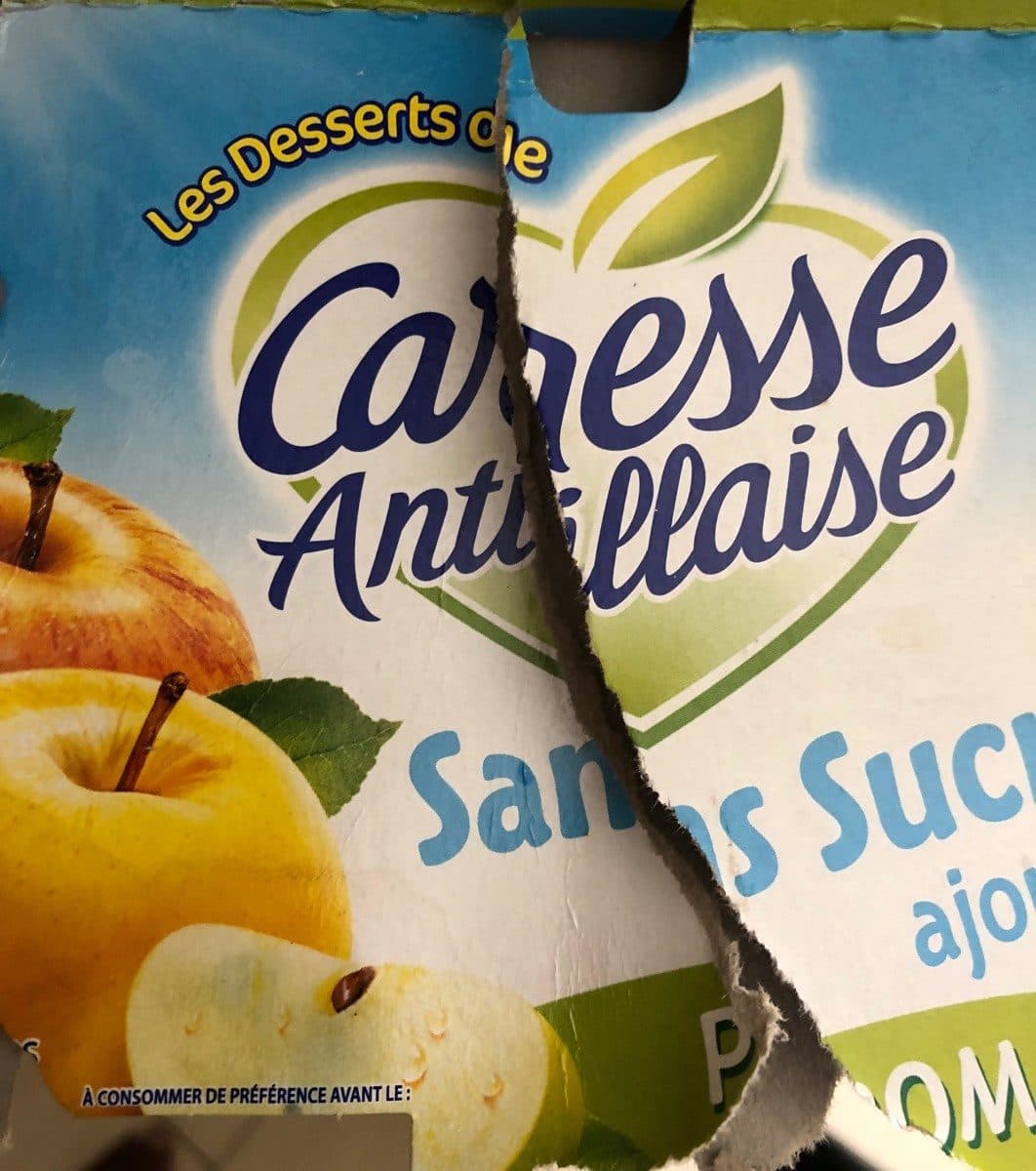 Open Food Facts Compote de pommes sans sucres ajoutés packshot