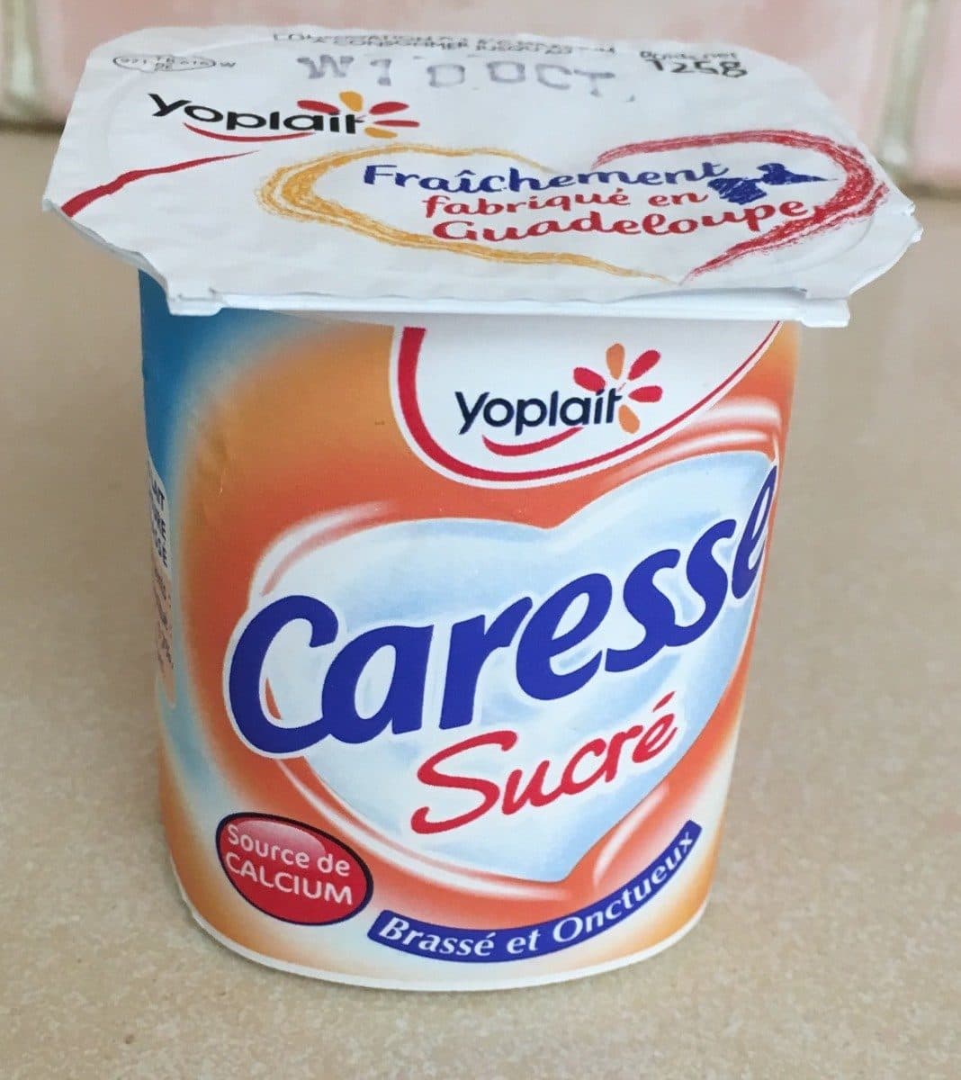 yoplait Caresse sucré packshot