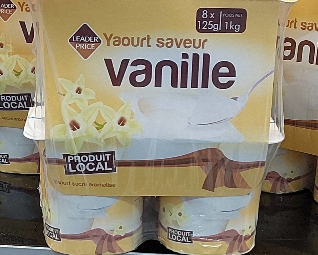 Leader Price Yaourt saveur vanille packshot