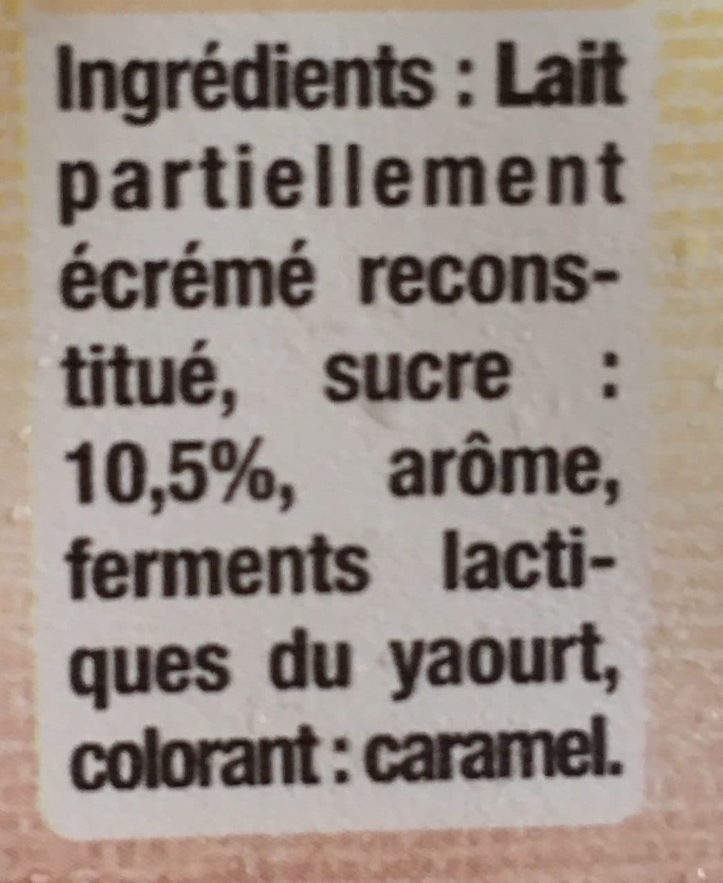 Littée Yaourt aromatisé vanille packshot