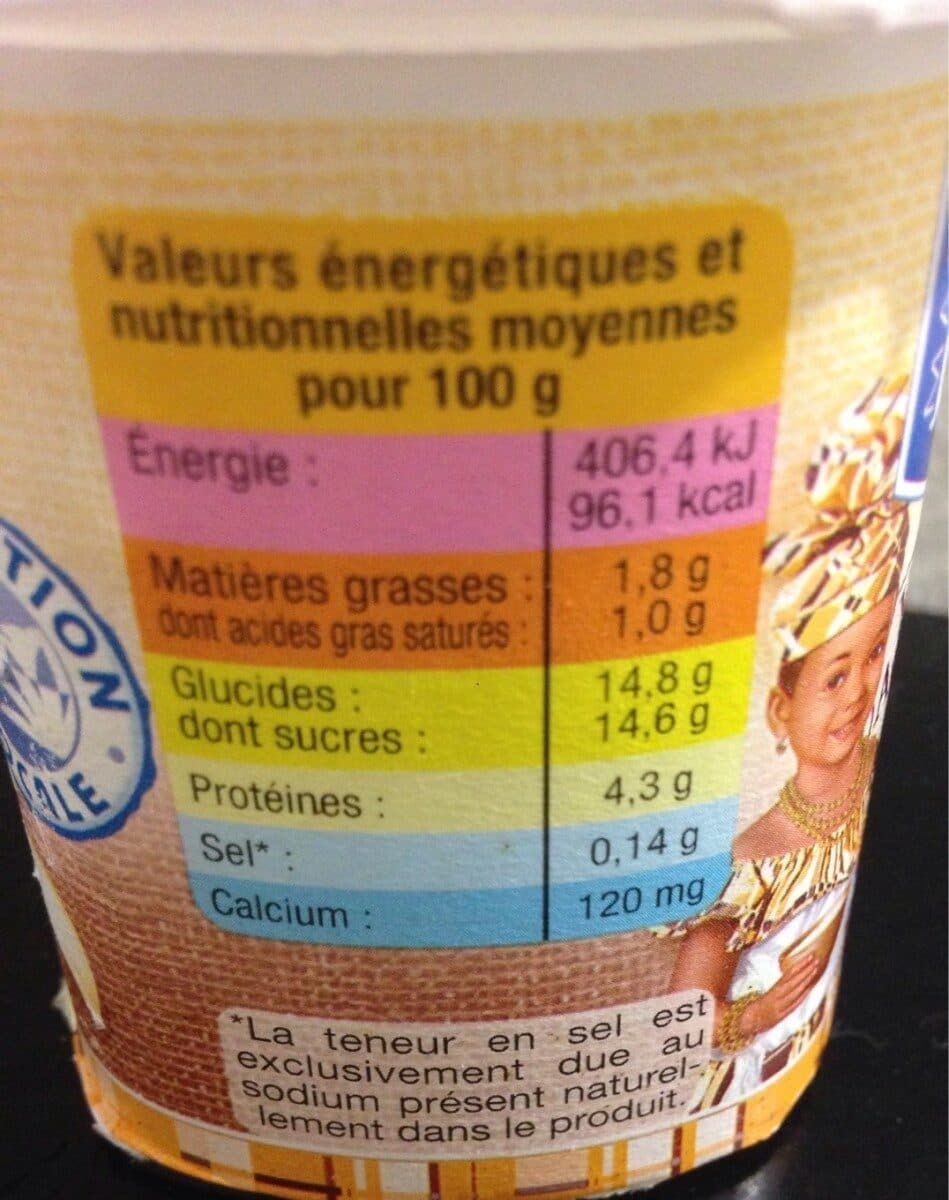 Littée Yaourt aromatisé vanille packshot