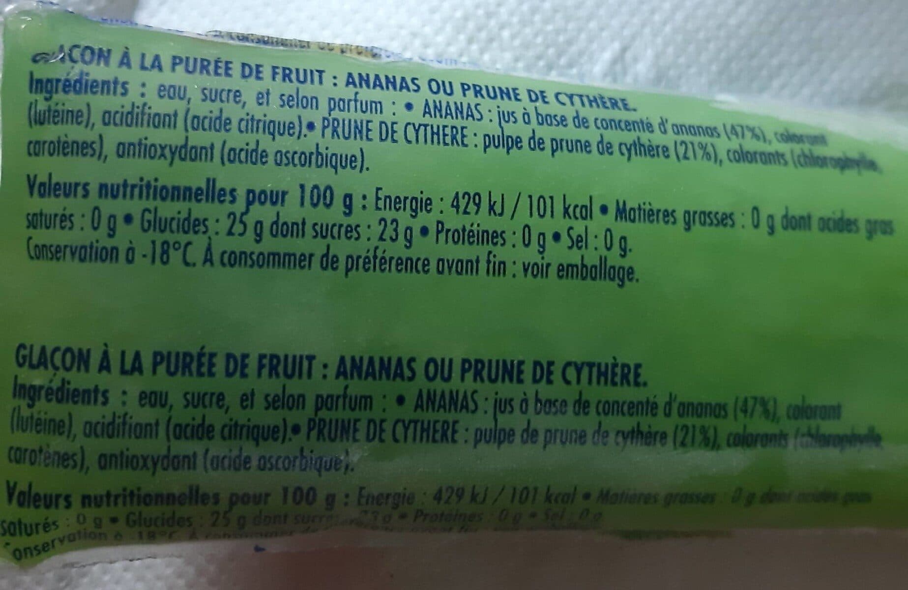Miko Fruisson, Prune de cythere packshot