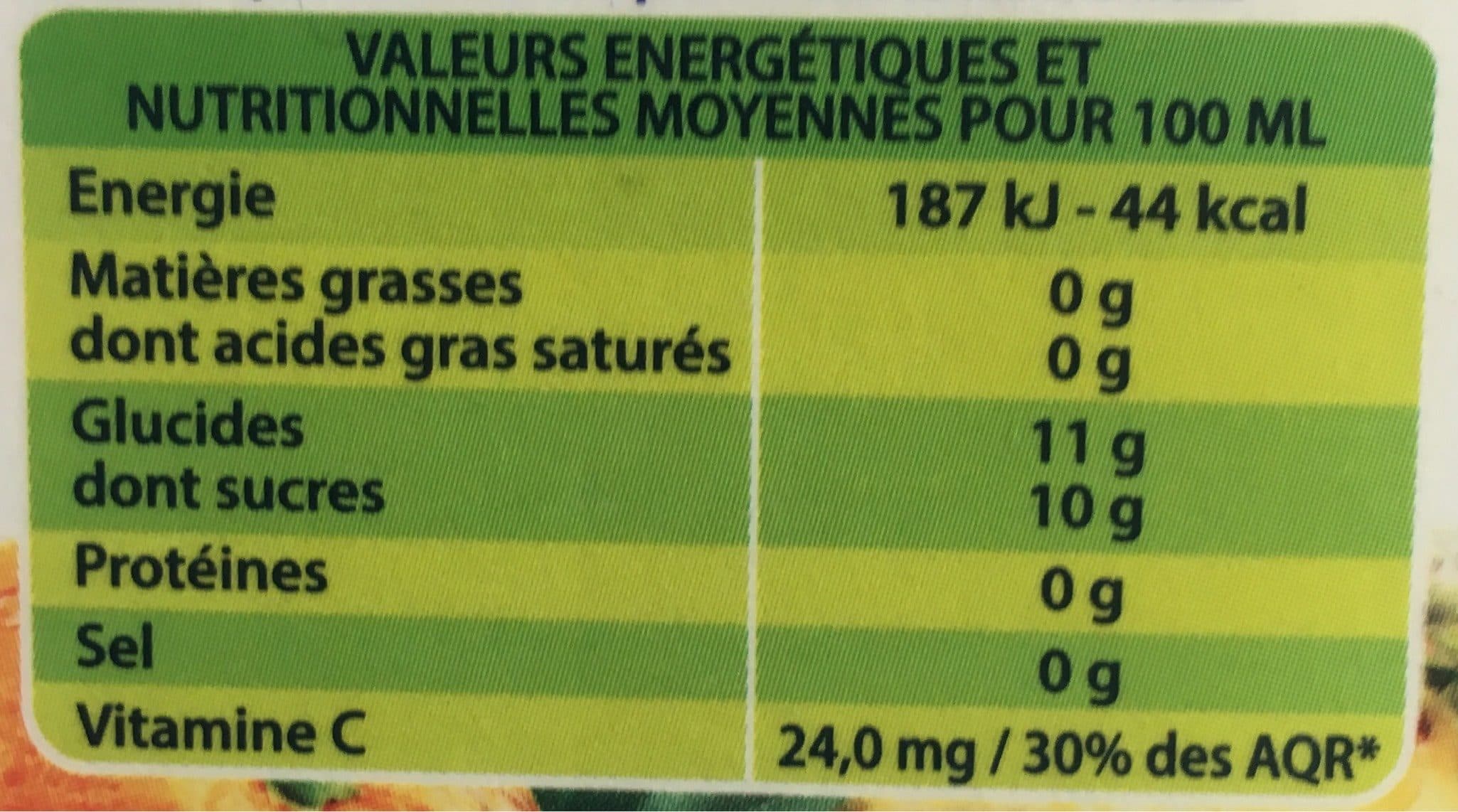 Caresse Antillaise Cocktail de Fruit packshot