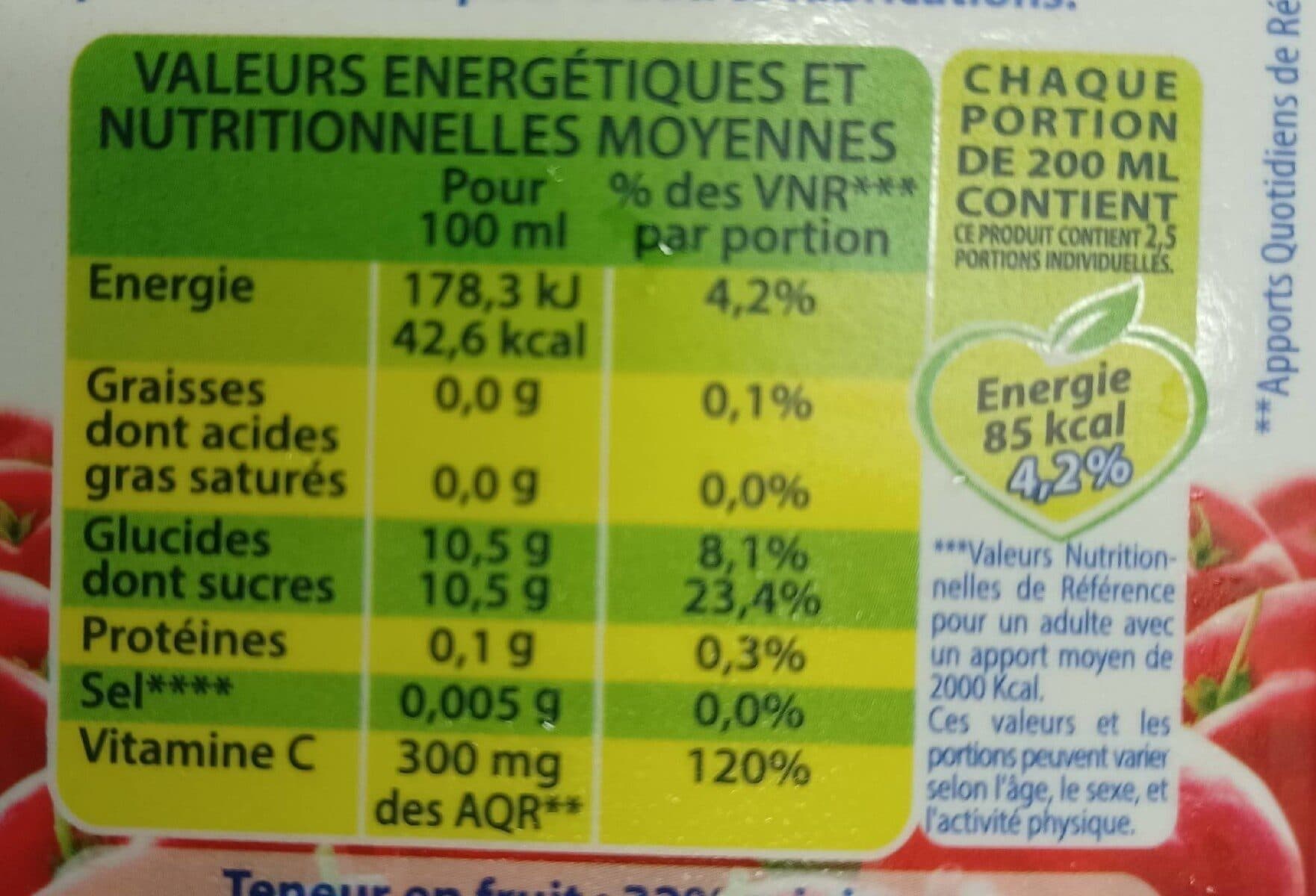 Caresse guyanaise Cerise pays Acerola packshot