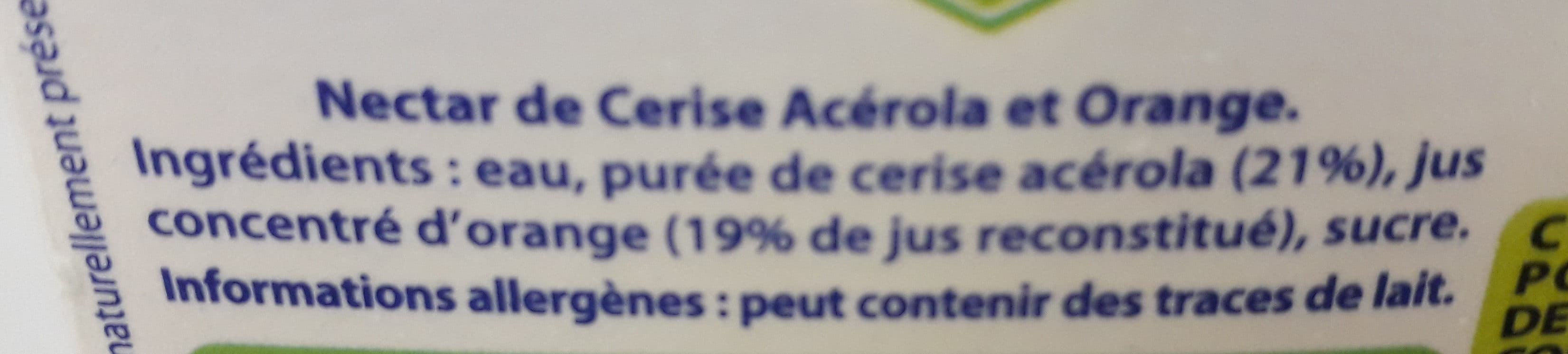 Caresse guyanaise Nectar cerise orange packshot