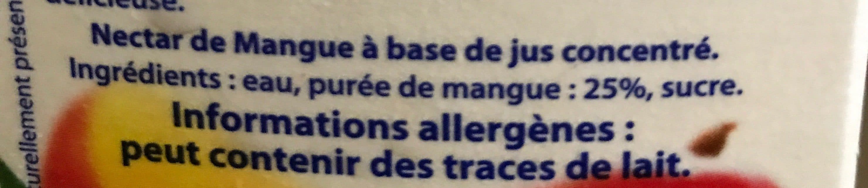 Caresse Guyanaise Nectar mangue packshot