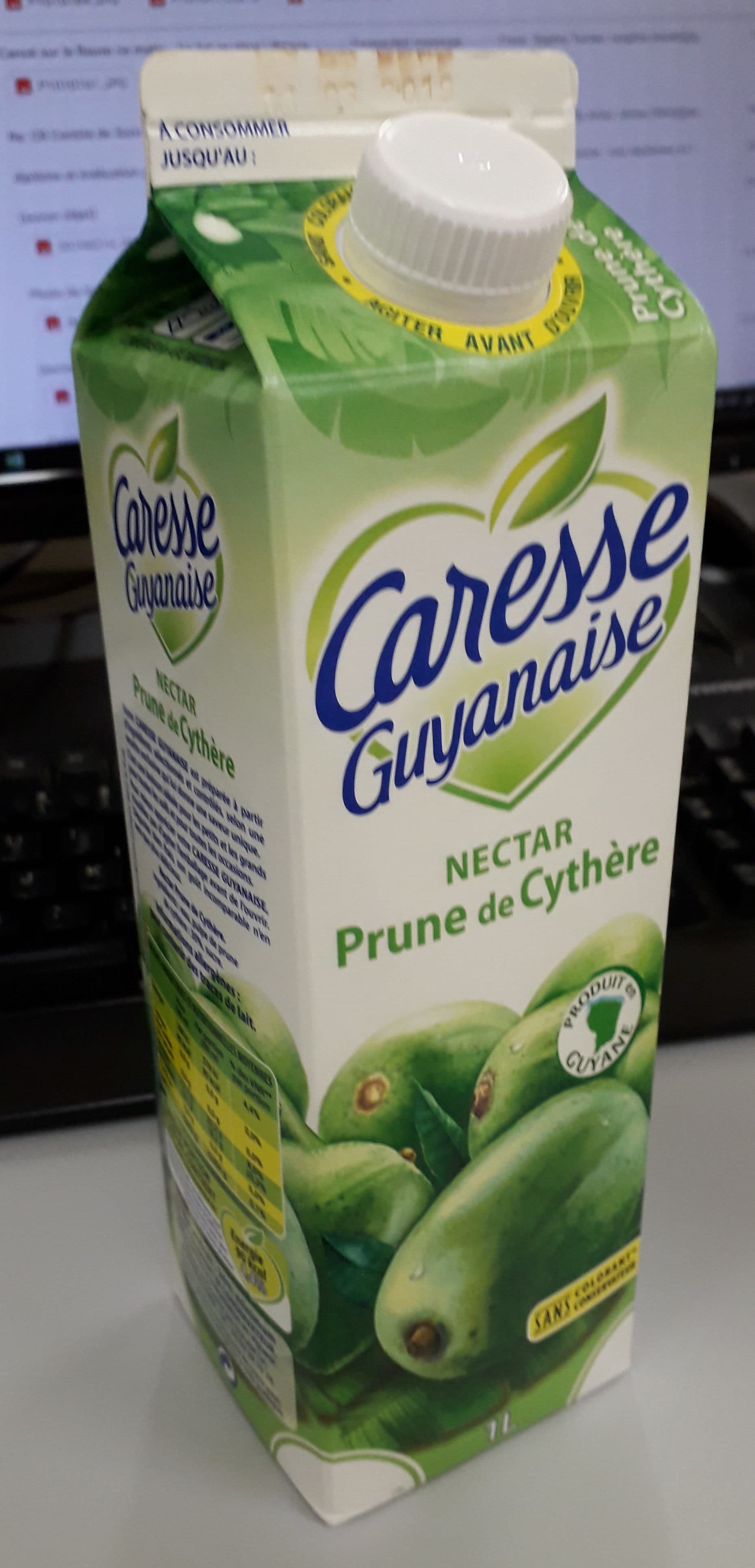 Caresse Guyanaise Nectar Prune de Cythère packshot