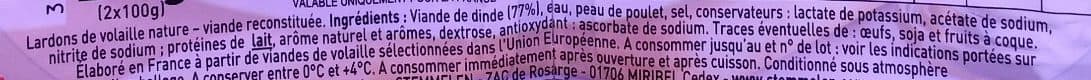 Stemmelen Lardons de Volaille Nature packshot