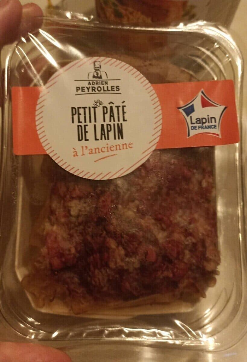 Grand Saloir Saint Nicolas Petit pâté de lapin à l'ancienne packshot