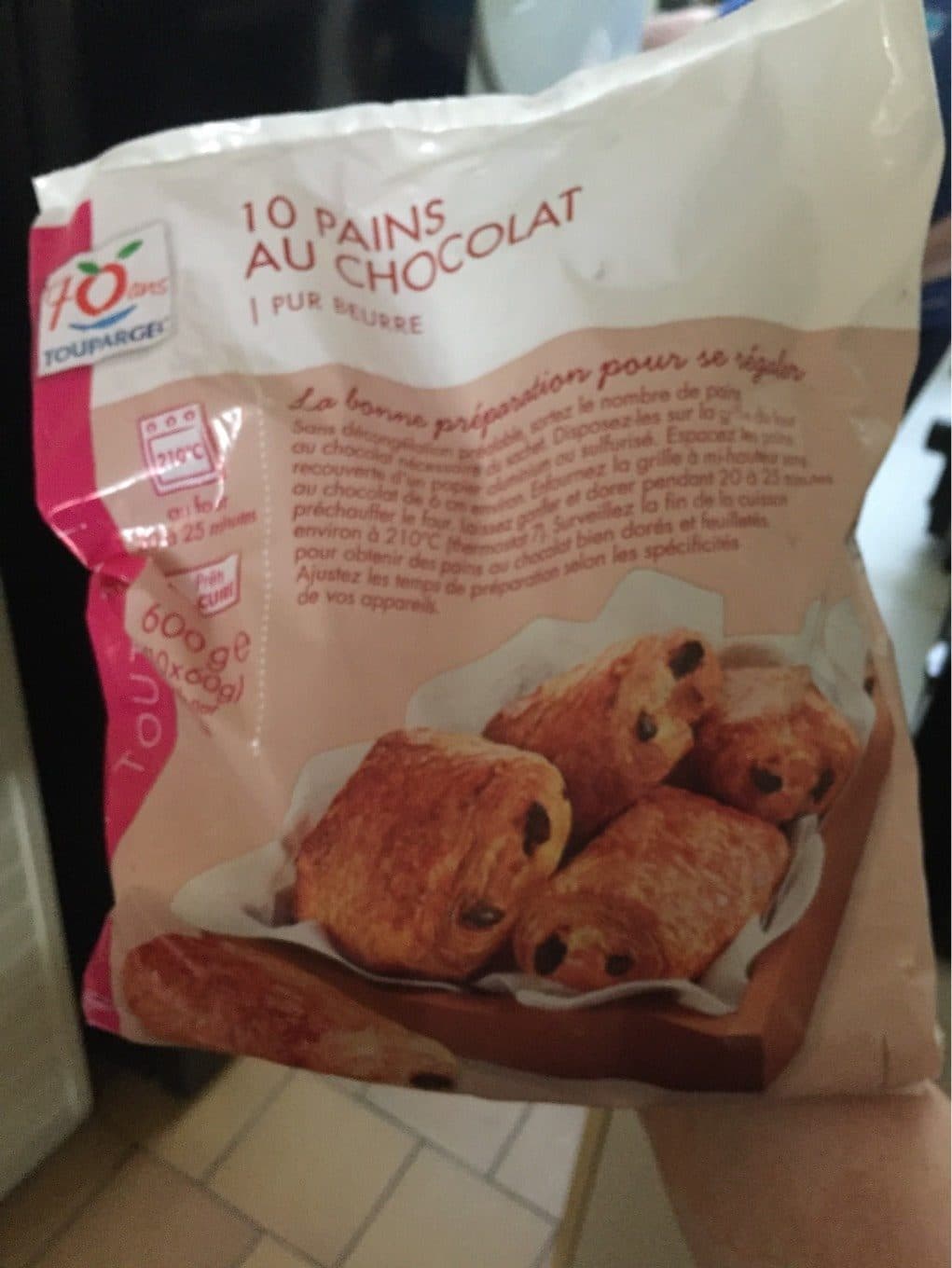 Toupargel Pain choco toupargel packshot