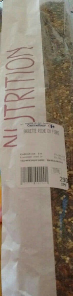 Open Food Facts Baguette riche en fibre packshot