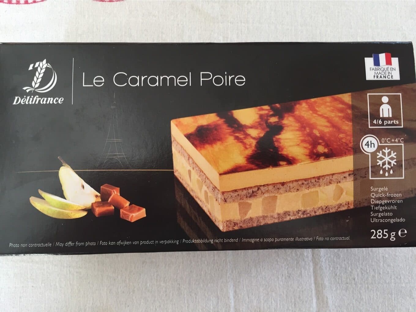 Délifrance Le caramel poire packshot