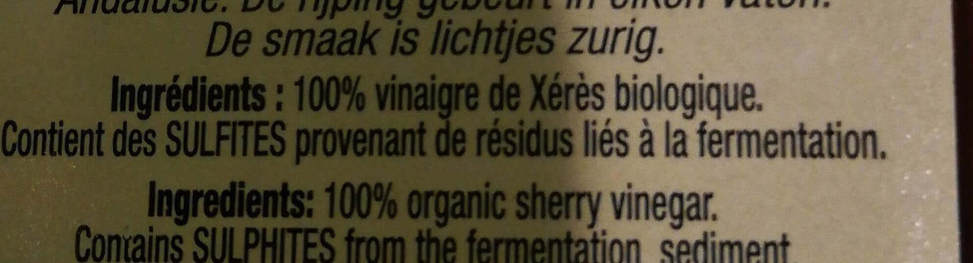 Émile Noël Vinaigre de Xeres packshot