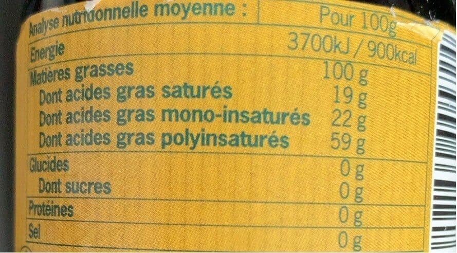 Emile noele Huile vierge biologique pépin de courge packshot