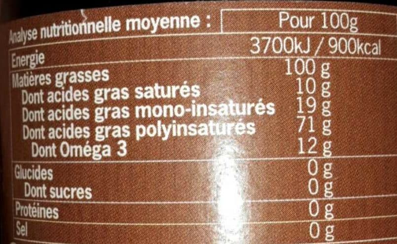 Emile Noël Huile vierge biologique Noix Première pression à froid packshot