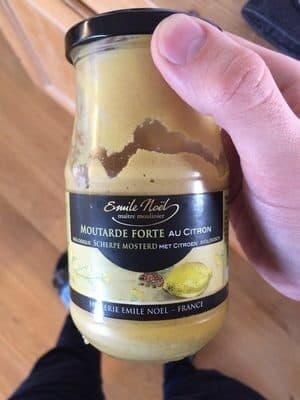 Emile noel Moutarde forte au citron packshot