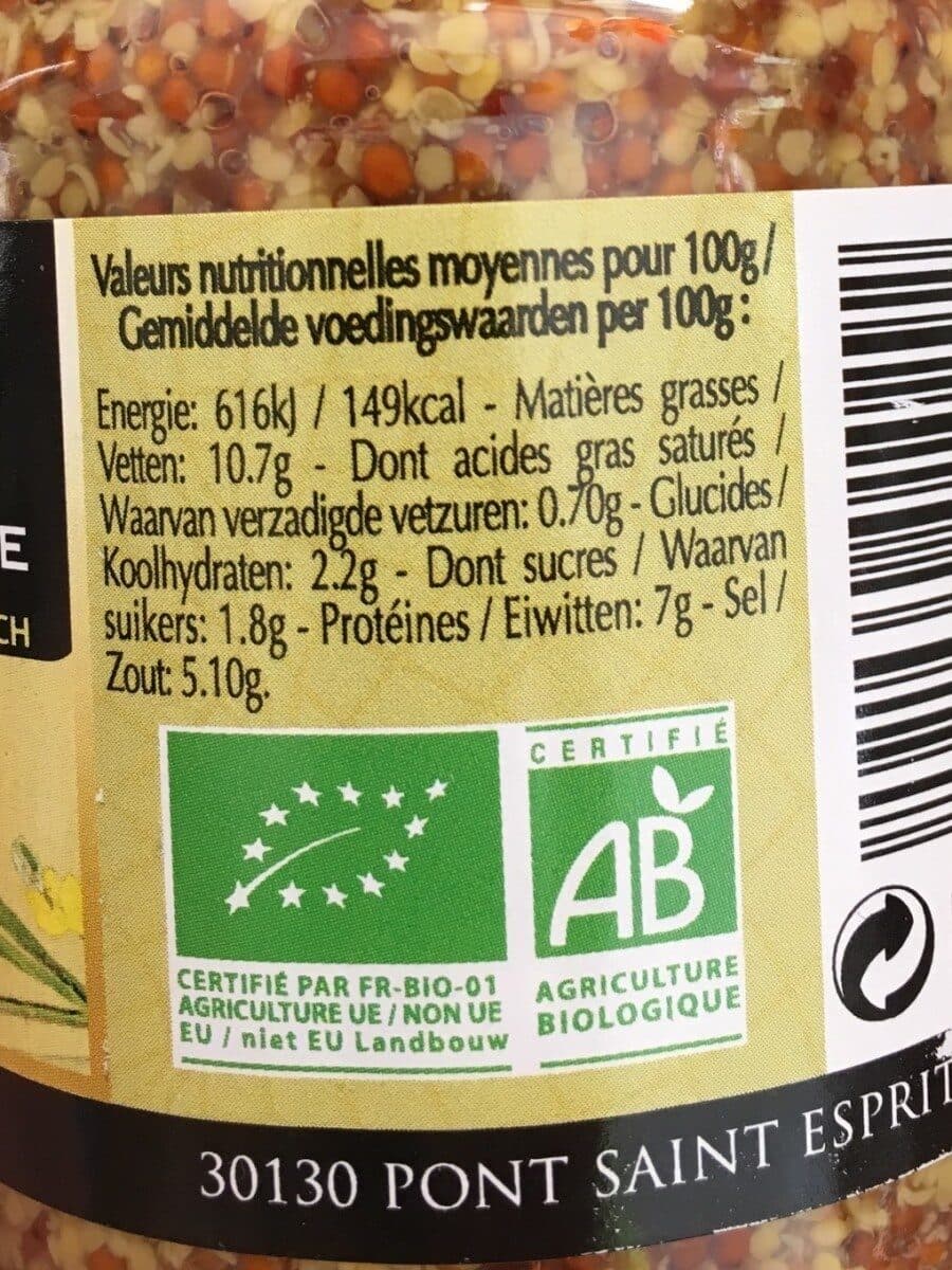 Emile Noël Moutarde complète à l'ancienne packshot