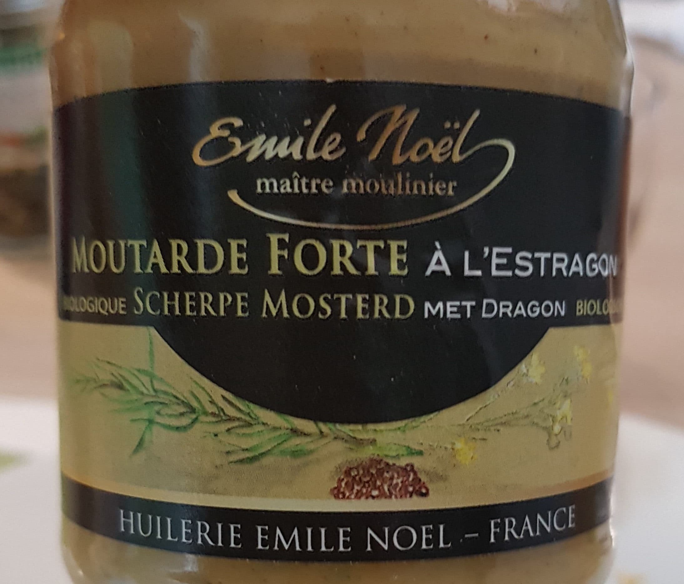 Emile Noel MOUTARDE FORTE a L'ESTRAGON packshot